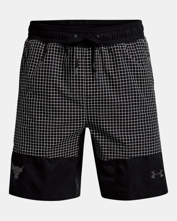 Men's Project Rock Unstoppable Shorts in Black image number 7